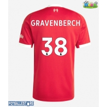 Liverpool Ryan Gravenberch #38 Hjemmedrakt 2025-26 Kortermet